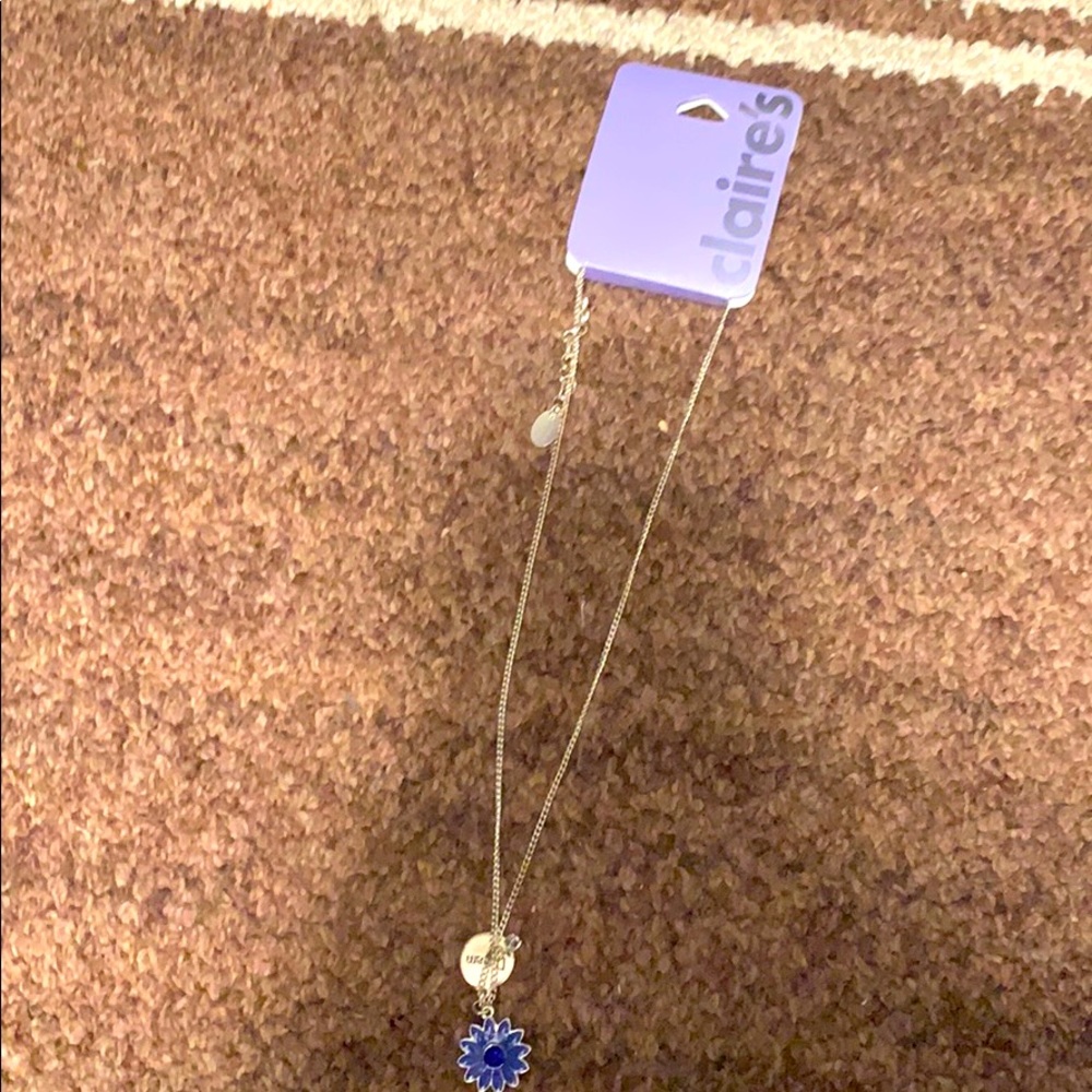 A flower necklace